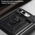 iPhone Fold Hybrid-deksel med Roterende Ring med Kameraskjold