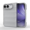 iPhone Duo Rugged TPU-deksel - Lysegrå