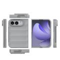iPhone Duo Rugged TPU-deksel - Lysegrå