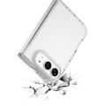 iPhone Fold Ripebestandig Hybrid-deksel - Gjennomsiktig