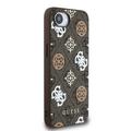 iPhone 16e Guess 4G Peony-deksel - MagSafe-kompatibel - Brun