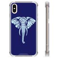 iPhone X / iPhone XS Hybrid-deksel - Elefant