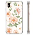 iPhone X / iPhone XS Hybrid-deksel - Floral