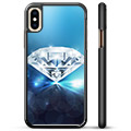 iPhone X / iPhone XS Beskyttelsesdeksel - Diamant