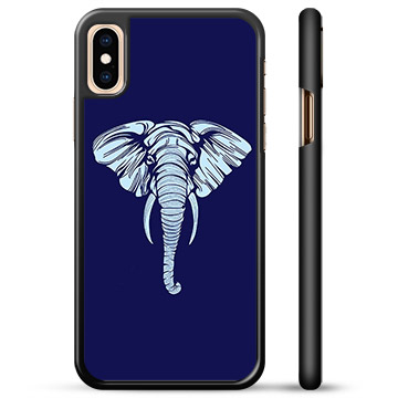 iPhone X / iPhone XS Beskyttelsesdeksel - Elefant