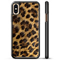 iPhone X / iPhone XS Beskyttelsesdeksel - Leopard