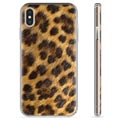 iPhone X / iPhone XS TPU-deksel - Leopard