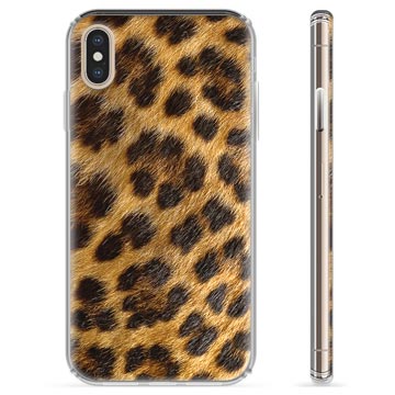 iPhone X / iPhone XS TPU-deksel - Leopard