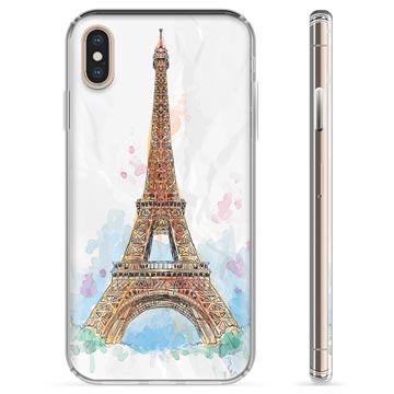 iPhone X / iPhone XS TPU-deksel - Paris