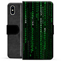 iPhone X / iPhone XS Premium Lommebok-deksel - Kryptert