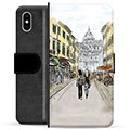 iPhone X / iPhone XS Premium Lommebok-deksel - Italiensk Gate