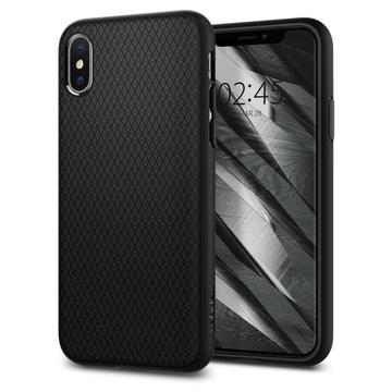 iPhone X/XS Spigen Liquid Air TPU-deksel - Svart