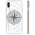 iPhone X / iPhone XS TPU-deksel - Kompass