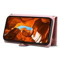 iPhone X/XS Esseble lommebokveske med glidelås og håndleddsstropp - rosa