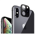 iPhone X / iPhone XS Fake Kamera Klistermerke - Svart