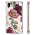iPhone X / iPhone XS Hybrid-deksel - Romantiske Blomster