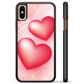 iPhone X / iPhone XS Beskyttelsesdeksel - Love