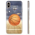 iPhone X / iPhone XS TPU-deksel - Basketball