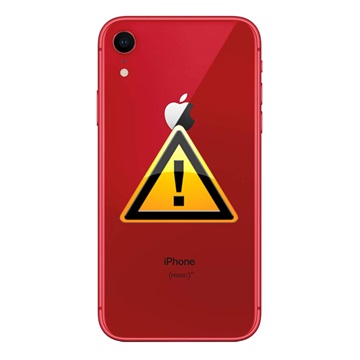 Utskifting av iPhone XR Bakdeksel - inkl. ramme - Rød