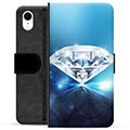 iPhone XR Premium Lommebok-deksel - Diamant