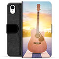 iPhone XR Premium Lommebok-deksel - Gitar