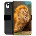 iPhone XR Premium Lommebok-deksel - Løve