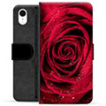 iPhone XR Premium Lommebok-deksel - Rose