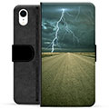 iPhone XR Premium Lommebok-deksel - Storm