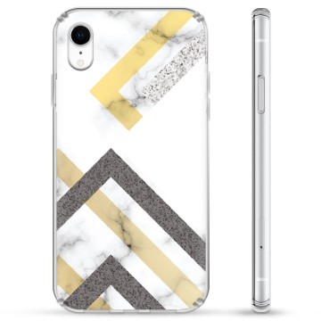 iPhone XR Hybrid-deksel - Abstrakt Marmor