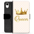 iPhone XR Premium Lommebok-deksel - Dronning