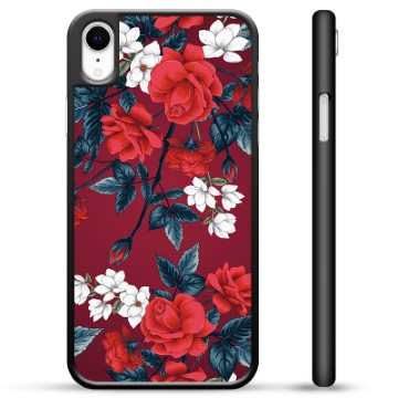 iPhone XR Beskyttelsesdeksel - Vintage Blomster