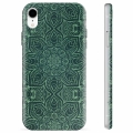 iPhone XR TPU-deksel - Grønn Mandala
