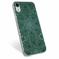 iPhone XR TPU-deksel - Grønn Mandala