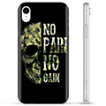 iPhone XR TPU-deksel - No Pain, No Gain