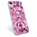 iPhone XR TPU-deksel - Rosa Krystall