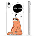 iPhone XR TPU-deksel - Slow Down