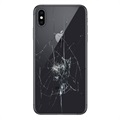 iPhone XS Bakdeksel reparasjon - Kun Glass - Svart