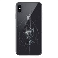iPhone XS Max Bakdeksel reparasjon - Kun Glass - Svart