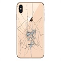 iPhone XS Max Bakdeksel reparasjon - Kun Glass - Gull