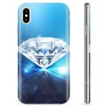 iPhone XS Max TPU-deksel - Diamant