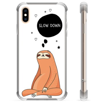 iPhone X / iPhone XS Hybrid-deksel - Slow Down