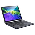 Dux Ducis iPad 11 Pro (2020) Etui med Bluetooth-tastatur - Svart