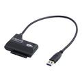 LogiLink AU0013 USB 3.0 til SATA 6G-adapter - 5 Gbps - Svart
