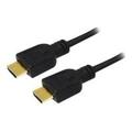 LogiLink HDMI-kabel med Ethernet - HDMI hann -> HDMI hann - 20m - Sort