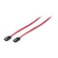 LogiLink CS0009 SATA-kabel - SATA hann -> SATA hann - 30cm - Rød