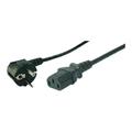 LogiLink Strømkabel - Strøm IEC 60320 C13 -> Strøm CEE 7/7 hann - 3m