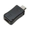 LogiLink AU0010 Mini USB hunn til Micro USB hannadapter - Svart
