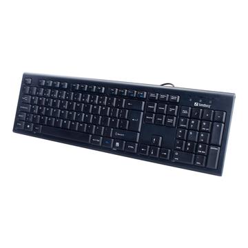 Sandberg USB Kablet Office-tastatur - Svart