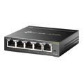 TP-Link TL-SG105E 5-Port Gigabit Easy Smart Switch - Svart