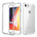 Ripebestandig iPhone 7/8/SE (2020) Hybrid-deksel - Kristallklar